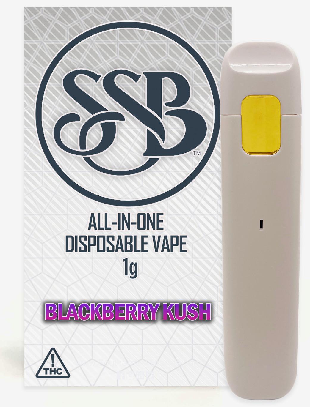Photograph of product: Blackberry Kush | Disposable