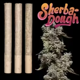 Photograph of product: Sherbadough Pre-Rolls (3 x 0.5g)