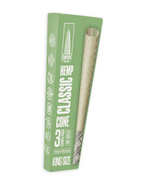 Photograph of product: Empire | Hemp King Cone | 3ct