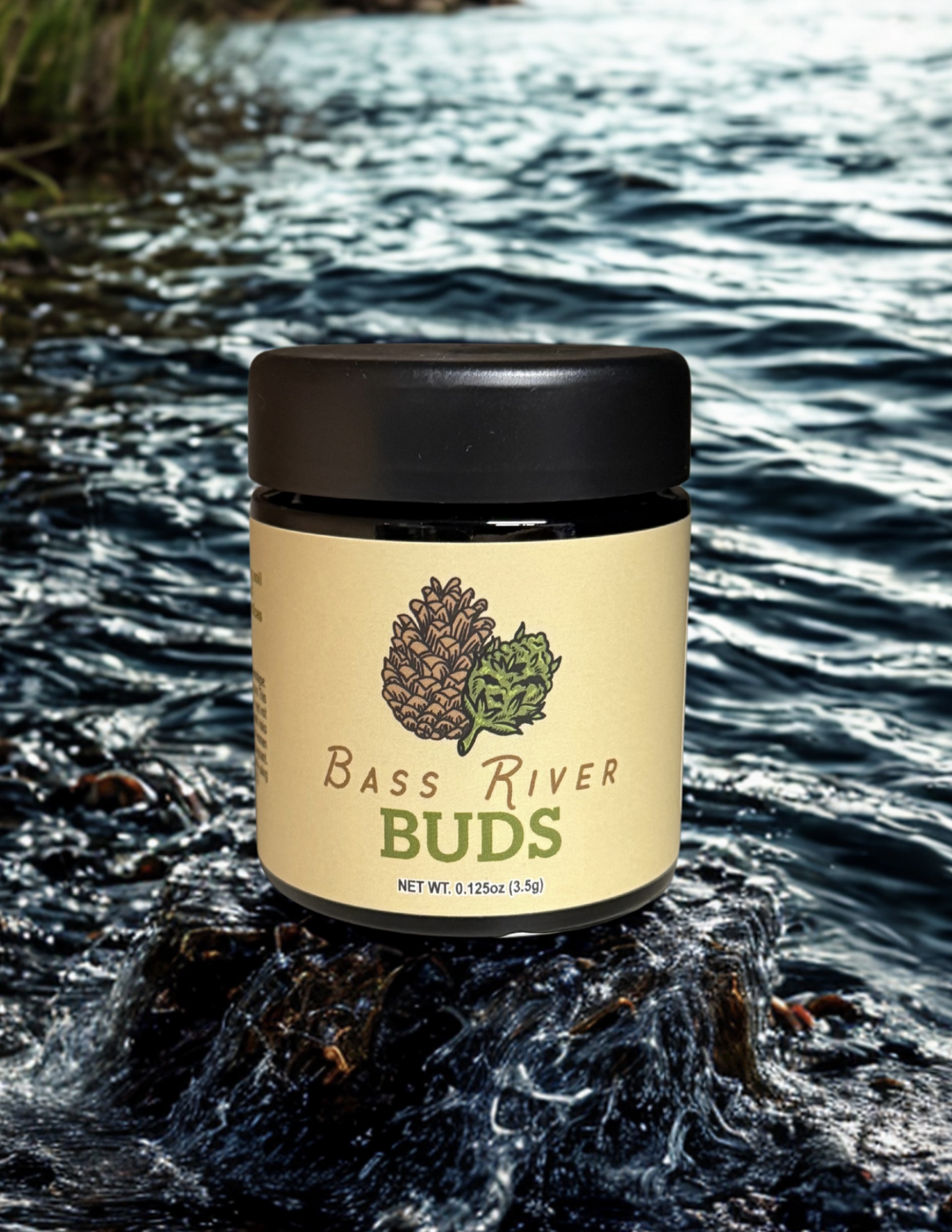 Photograph of product: Bass River Buds - MAC V2 - Flower - 3.5g