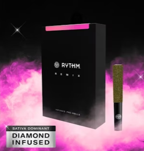 Photograph of product: Rythm Mai Tai 0.5g 5pk Infused Prerolls