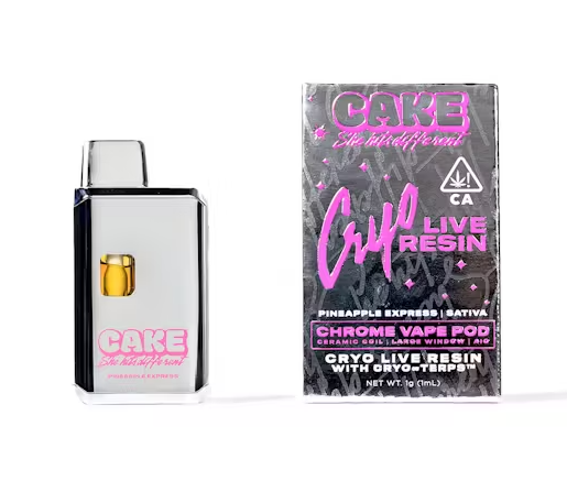 Photograph of product: CAKE Live All In One 1g Pineapple Express