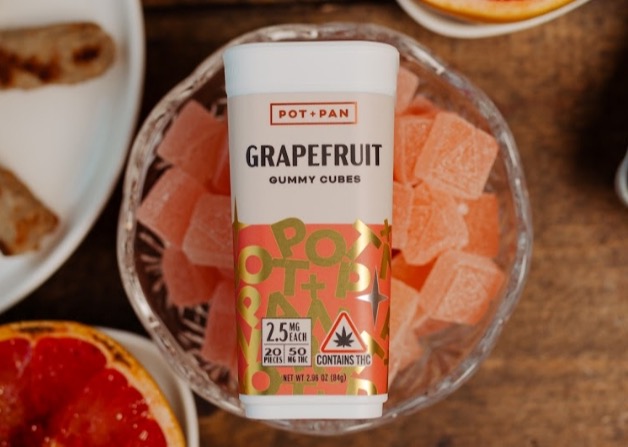 Photograph of product: GRAPEFRUIT GUMMIES | 20 PCS | 2.5MG