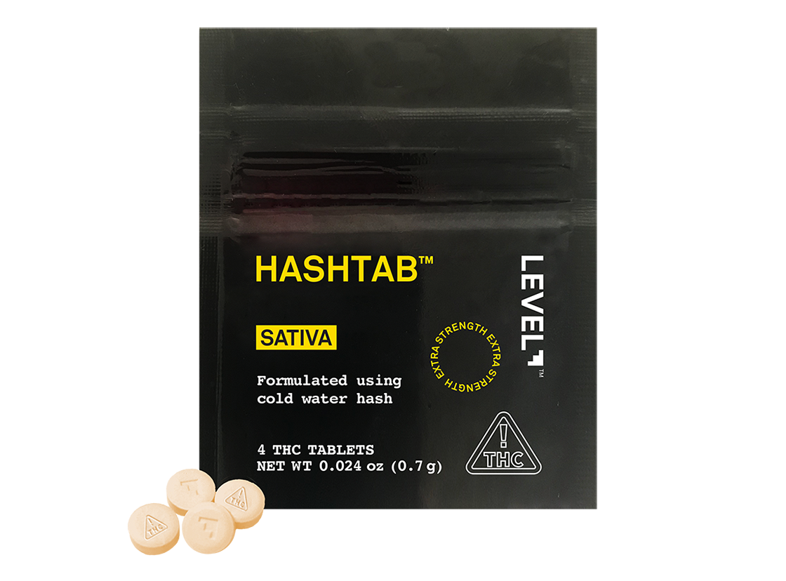 Photograph of product: Level | au chocolattab Oui'd 100mg 4pk