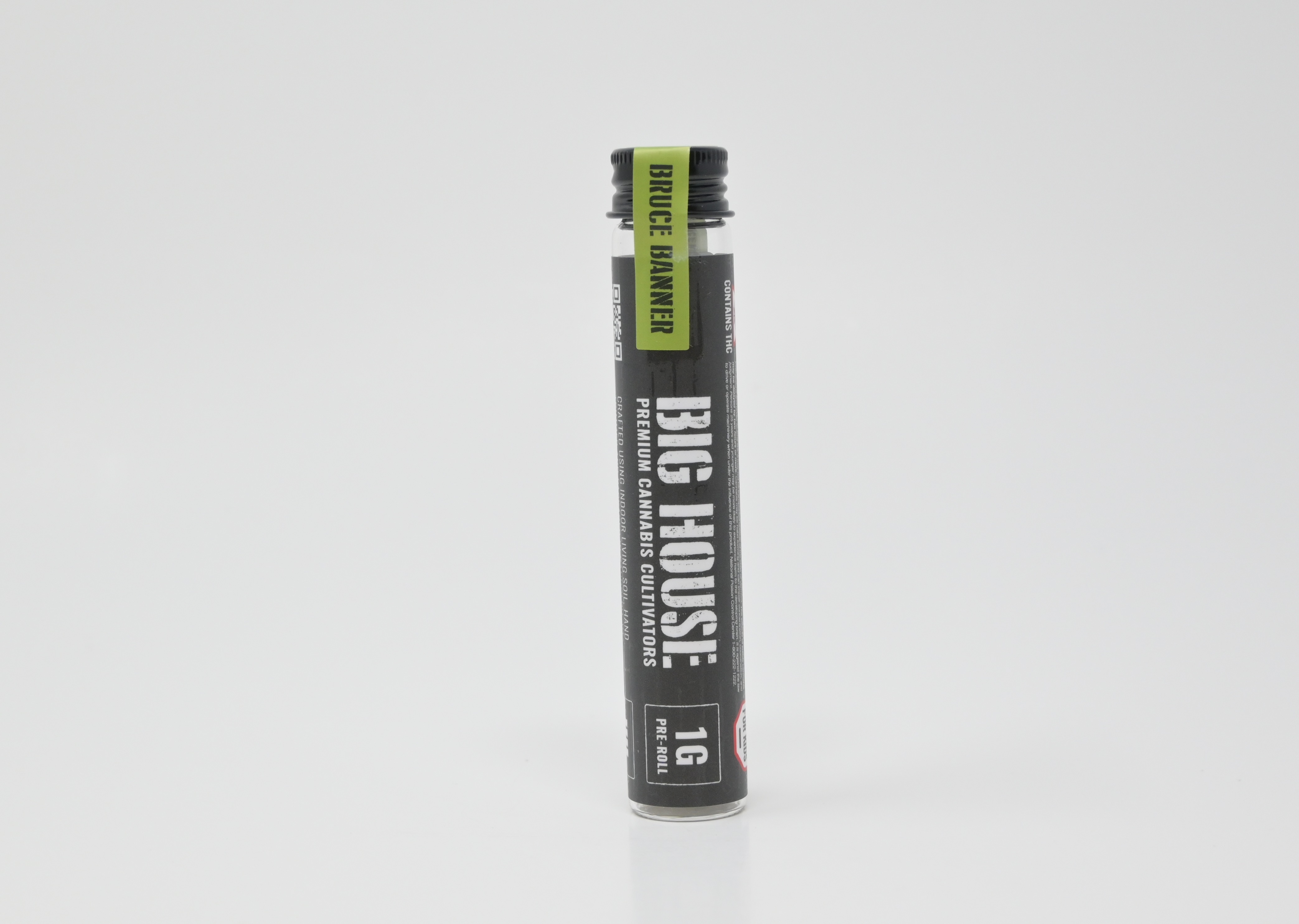 Photograph of product: Big House Bruce Banner Preroll