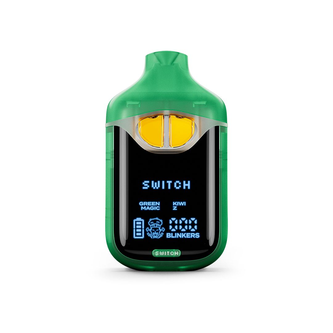 Photograph of product: Boutiq | Switch 2g Disposable Vape | GREEN MAGIC x KIWI-Z