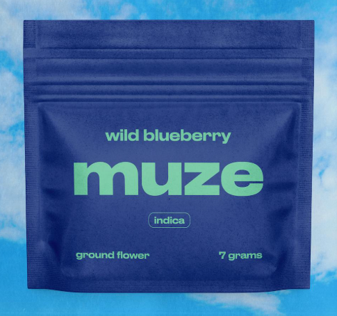 Photograph of product: Muze Wild Blueberry Preground - 7g