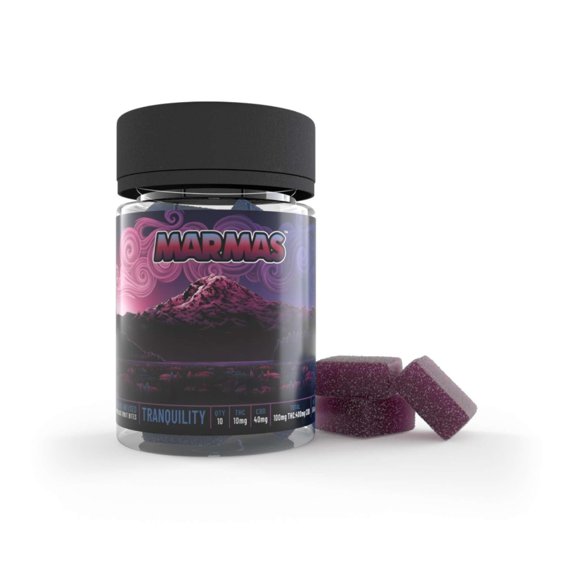 Photograph of product: 1:1 CBD Blackberry Gummies | 200mg