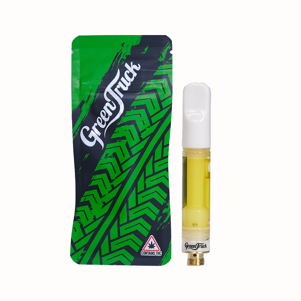 Photograph of product: Green Truck | Sherb N Runtz Cured Resin Cart