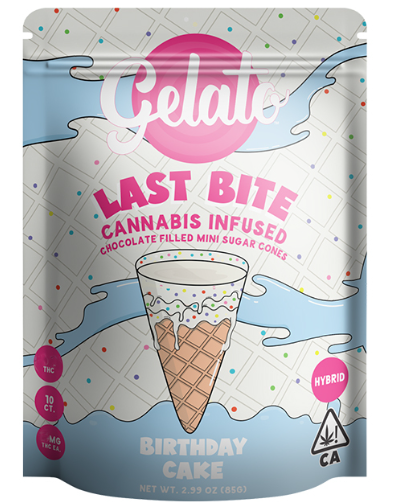Photograph of product: Gelato Last Bites - Birthday Cake