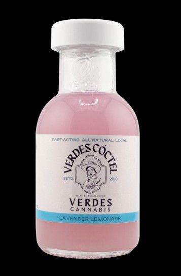Photograph of product: Verdes - Lavender 2:1 CBN - 100mg Fast Acting Lemonade