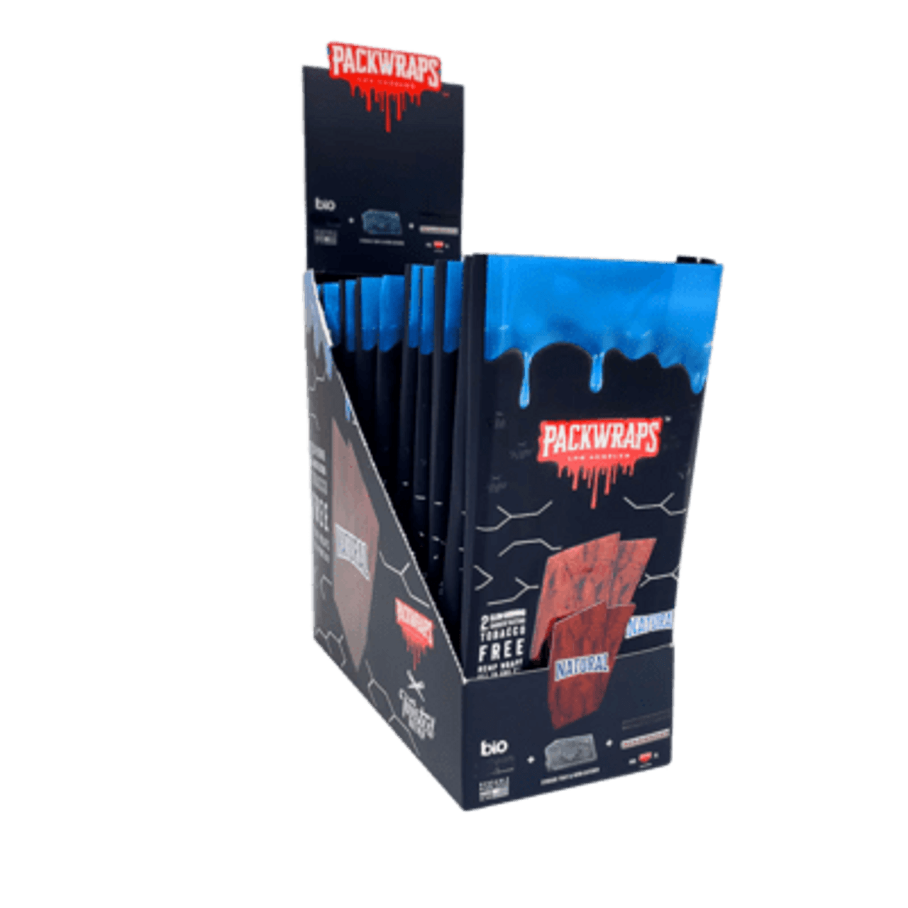 Photograph of product: Packwraps | Slow Burning Hemp Wrap & Rolling Kit | 2pk