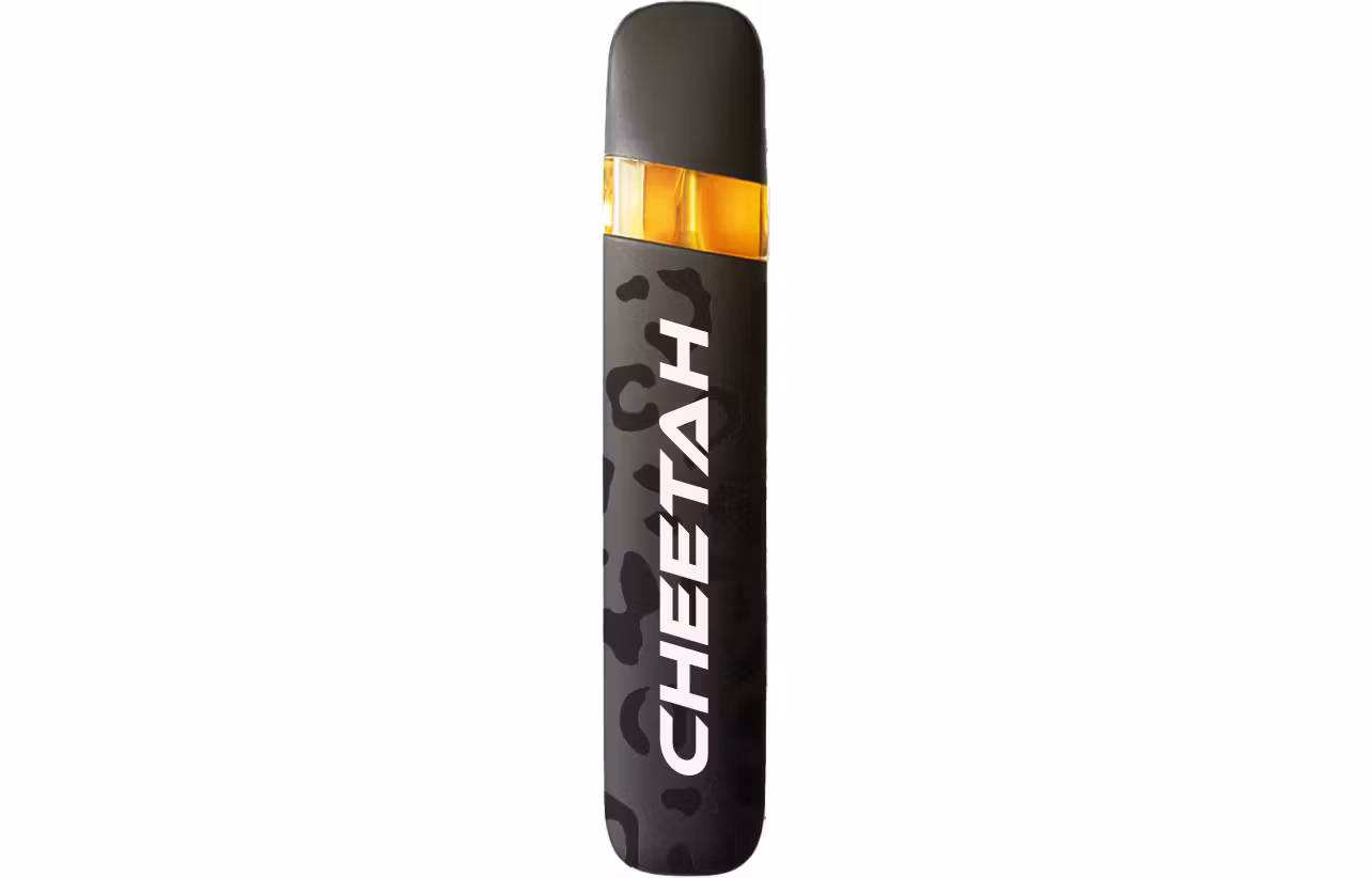 Photograph of product: Cheetah Live Rosin Disposable Gas Guzzler (Black)