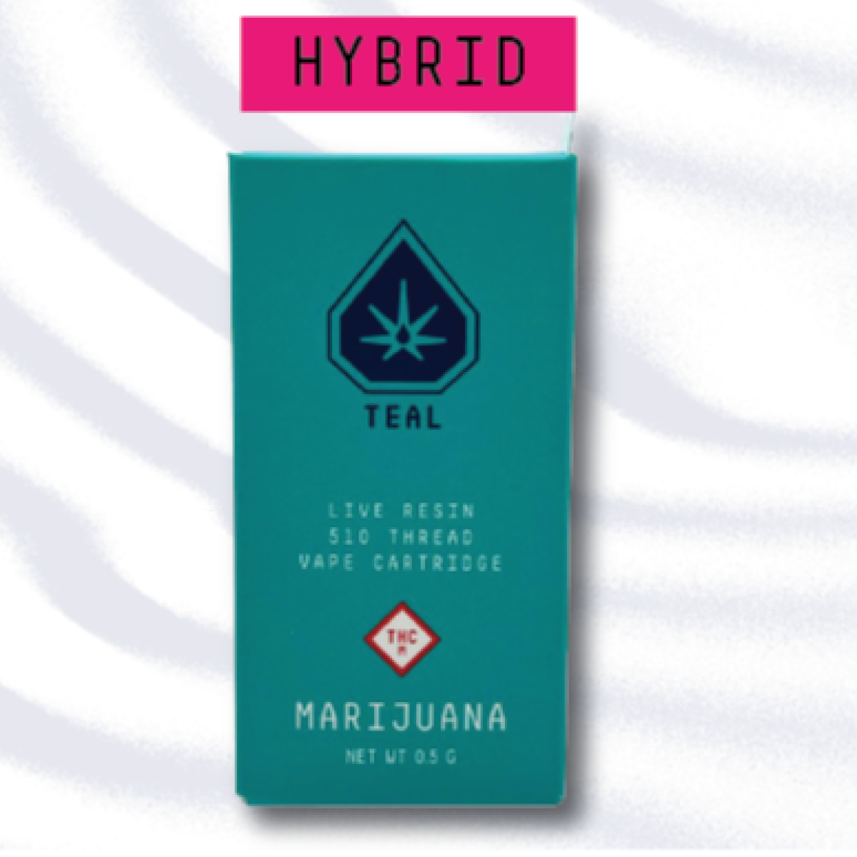 Photograph of product: Teal | Dulce de Uva x Fruit Gushers Live Resin Cartridge
