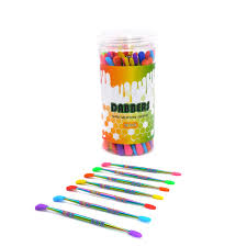 Photograph of product: Rainbow Anodized Dab Tool W/ Sleeves