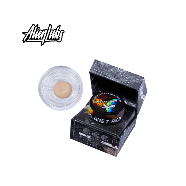 Photograph of product: PLANET RED 1G COLD CURE ROSIN