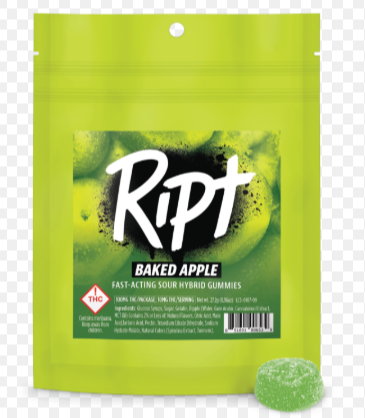 Photograph of product: Ript - (H) Apple Gummies