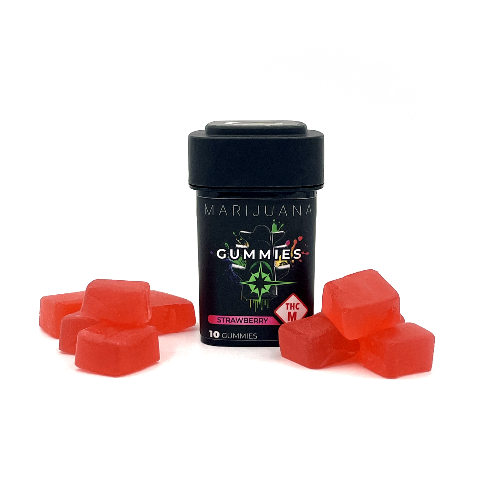 Photograph of product: Strawberry Gummies (100mg)