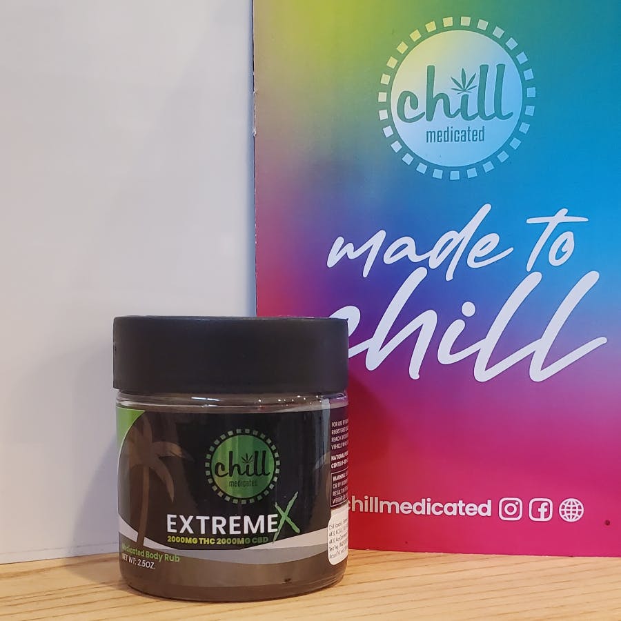 Photograph of Product: Extreme X Medicated Body Rub 1:1 | Chill