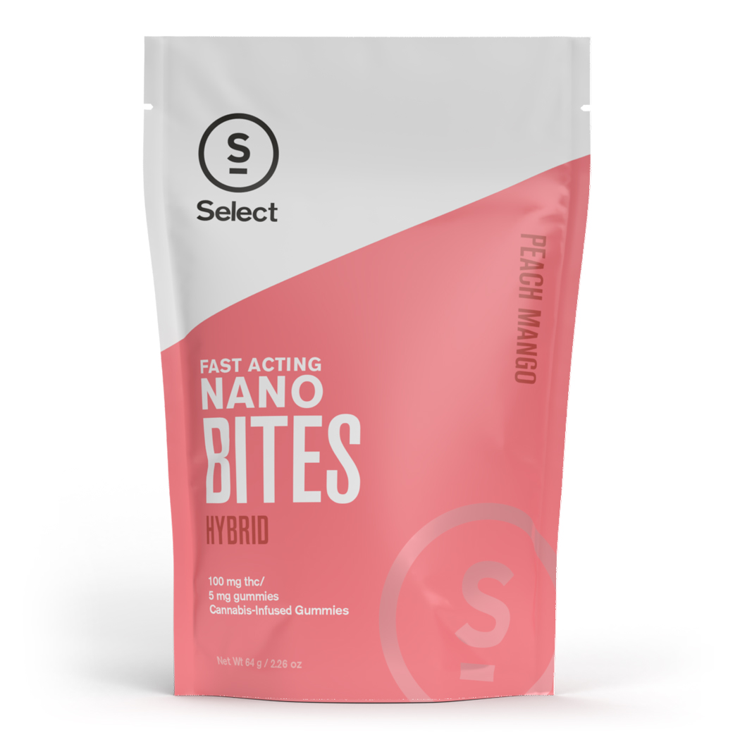 Photograph of product: Select Fast Acting Nano Peach Mango(Hybrid) 100mg