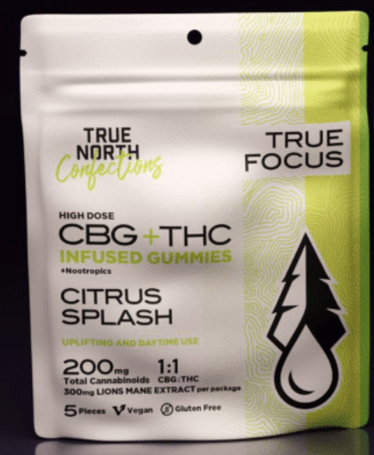 Photograph of product: 200mg TH-oui:CBG | Citrus Splash | Gummies