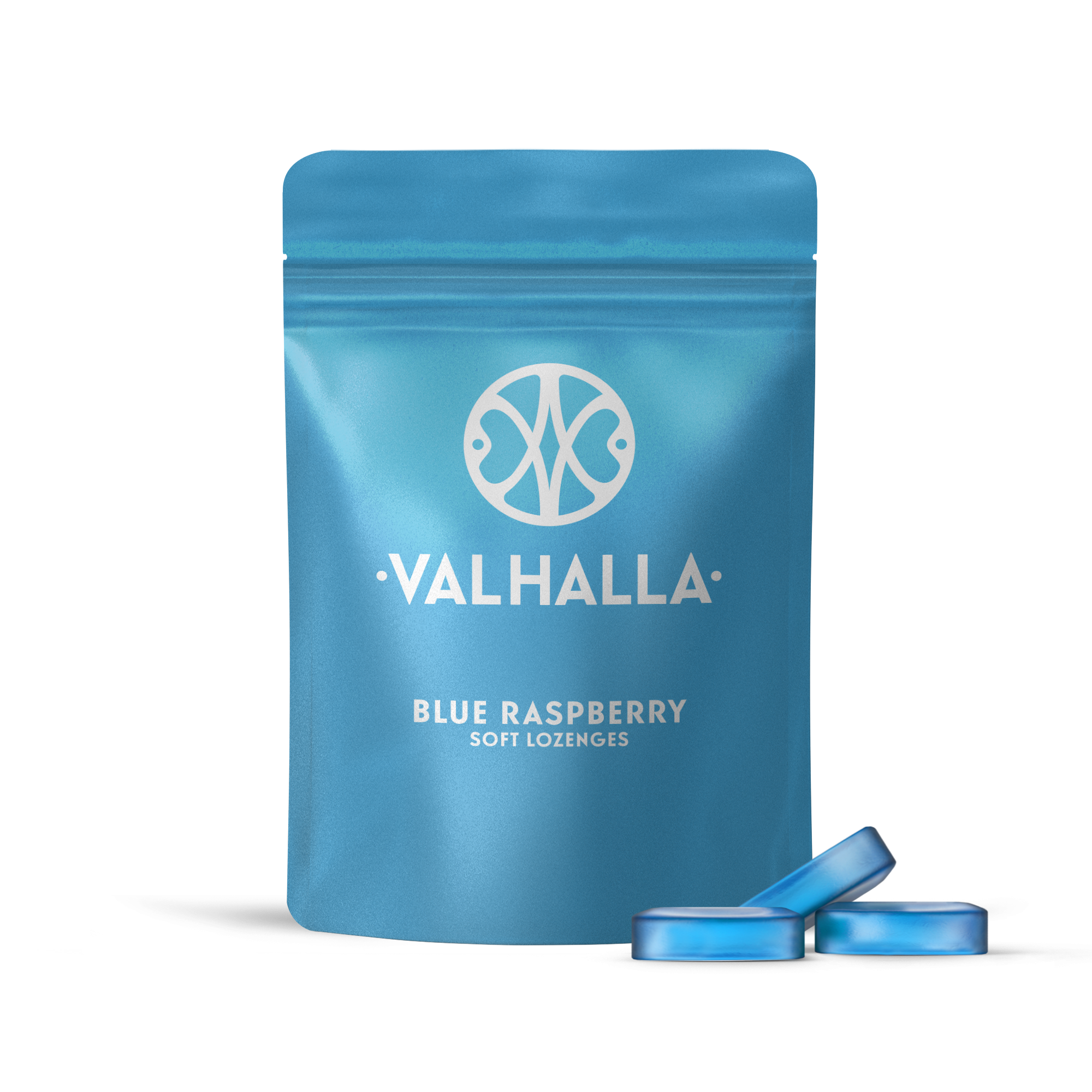 Photograph of product: Blue Raspberry Soft Lozenges