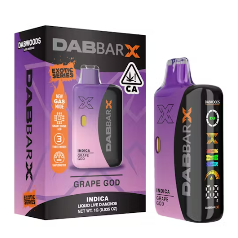 Photograph of product: Grape God DabBar X Dabwoods