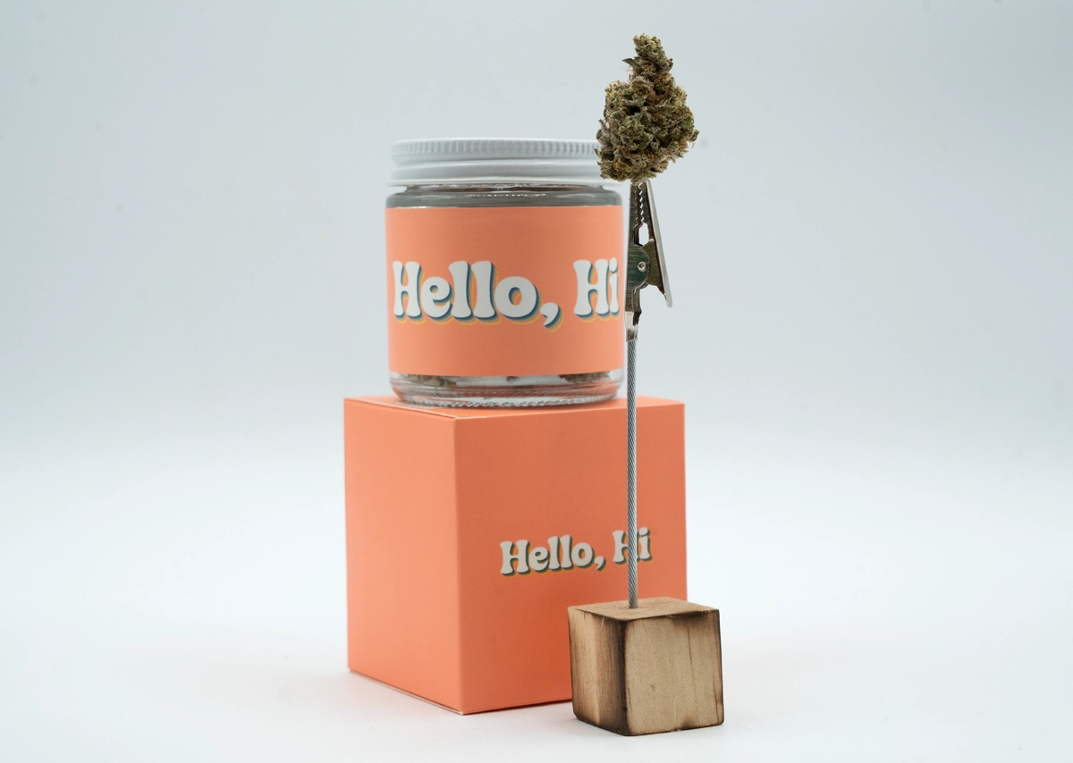 Photograph of product: Hello, Hi - Cannalope Haze - 3.5g