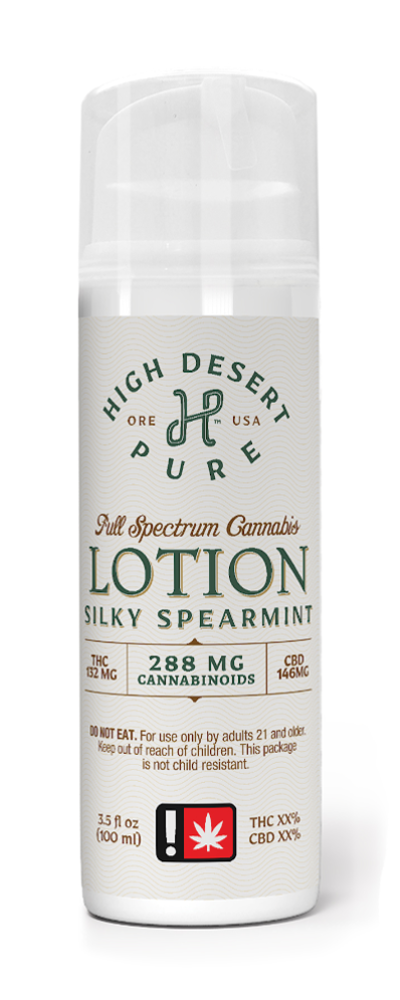 Photograph of product: High Desert Pure | Topical | Lotion Silky Spearmint*