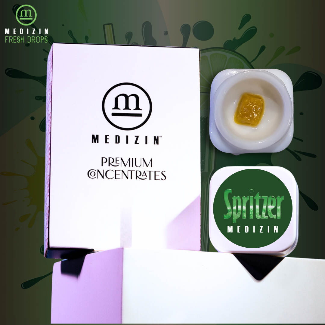 Photograph of product: Spritzer .5g Live Resin Badder