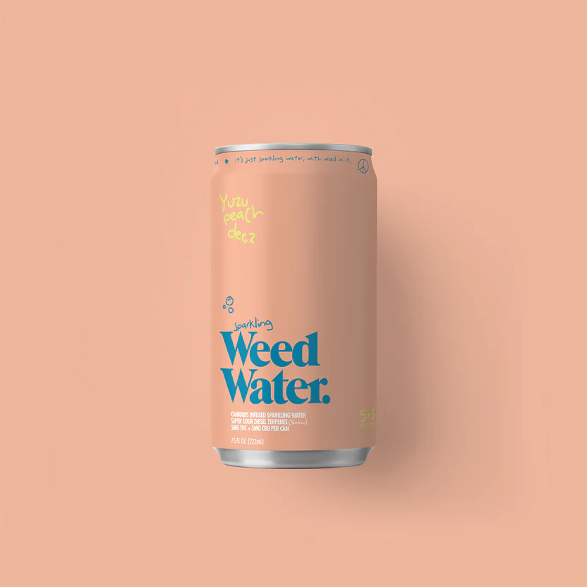 Photograph of Product: Weed Water - Yuzu Peach Deez