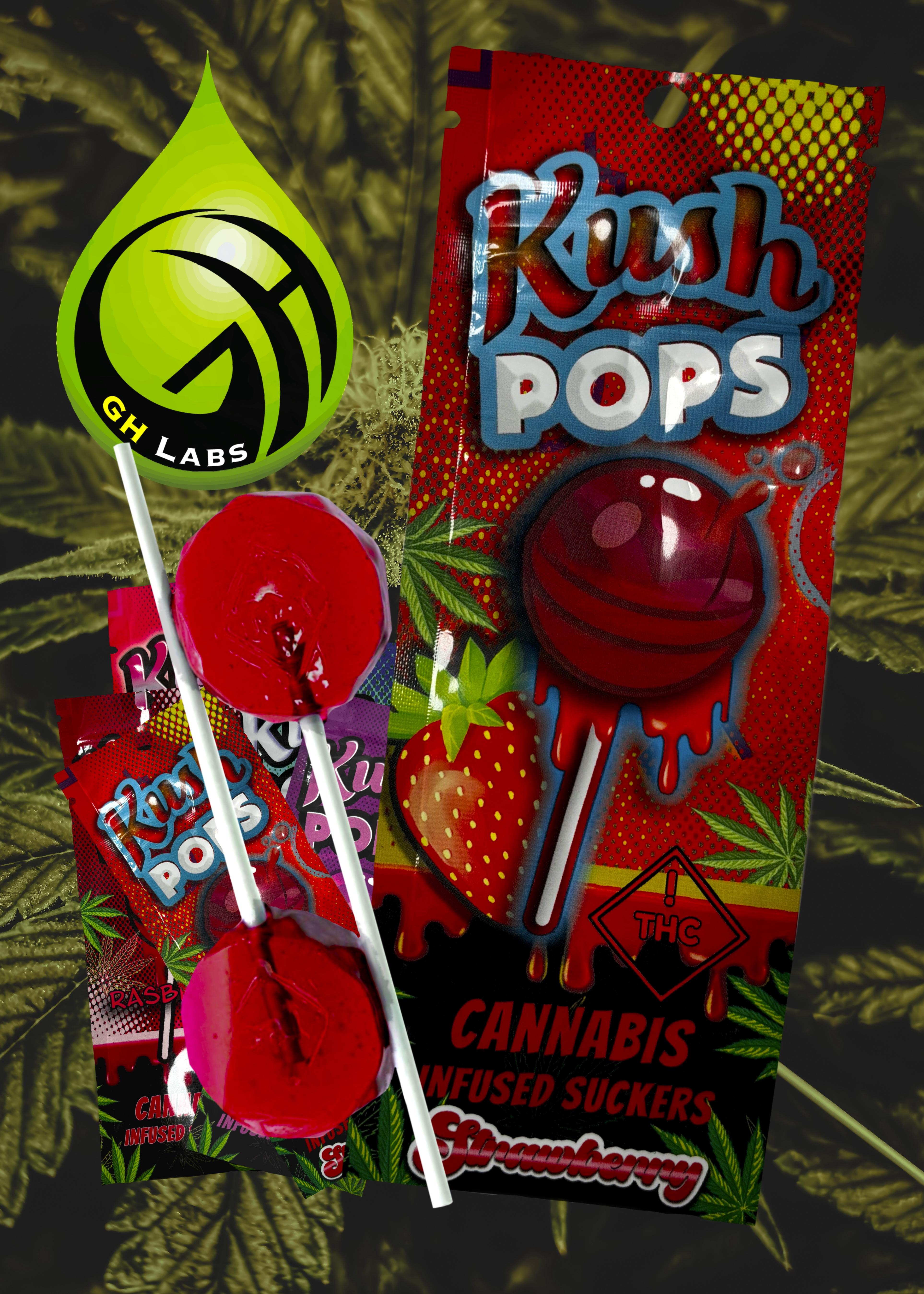 Photograph of Product: GH Kush Pop Strawberry 100mg