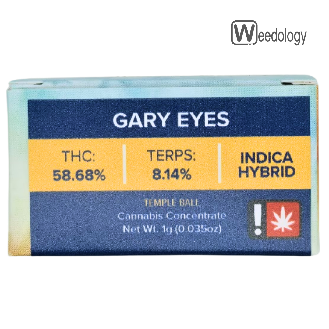 Photograph of product: Sand Castle 1g GARY EYES Temple Ball
