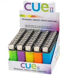 Photograph of product: Clear colored lighter