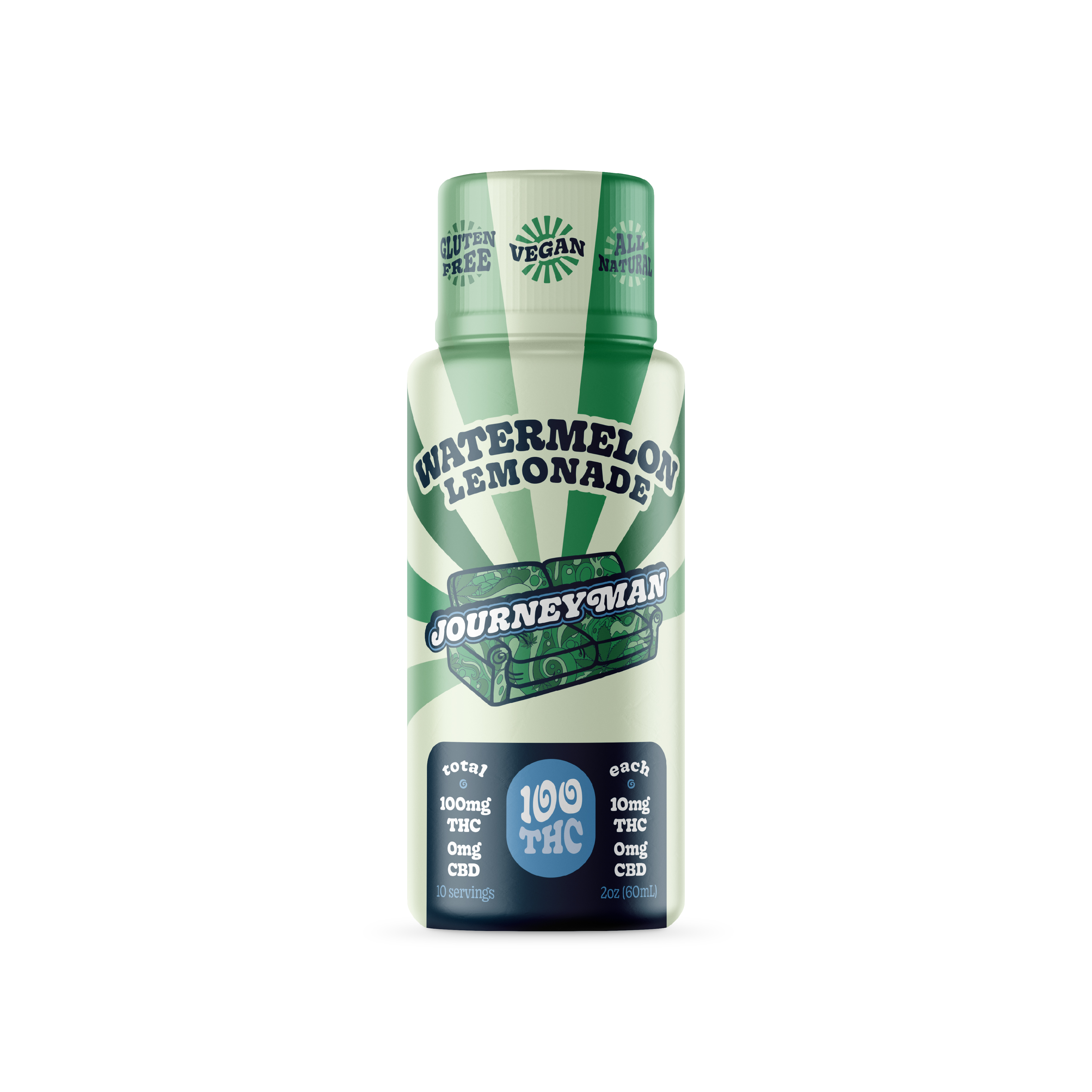 Photograph of product: Watermelon Lemonade (100mg TH-oui) [2oz]