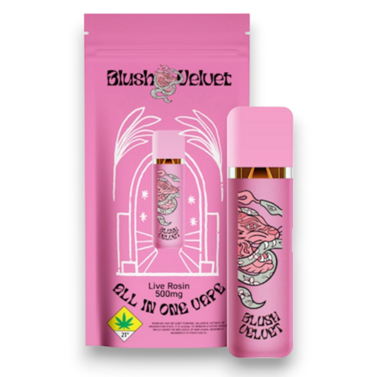 Photograph of Product: Blush Velvet: Moroccan Peaches - Rosin Disposable