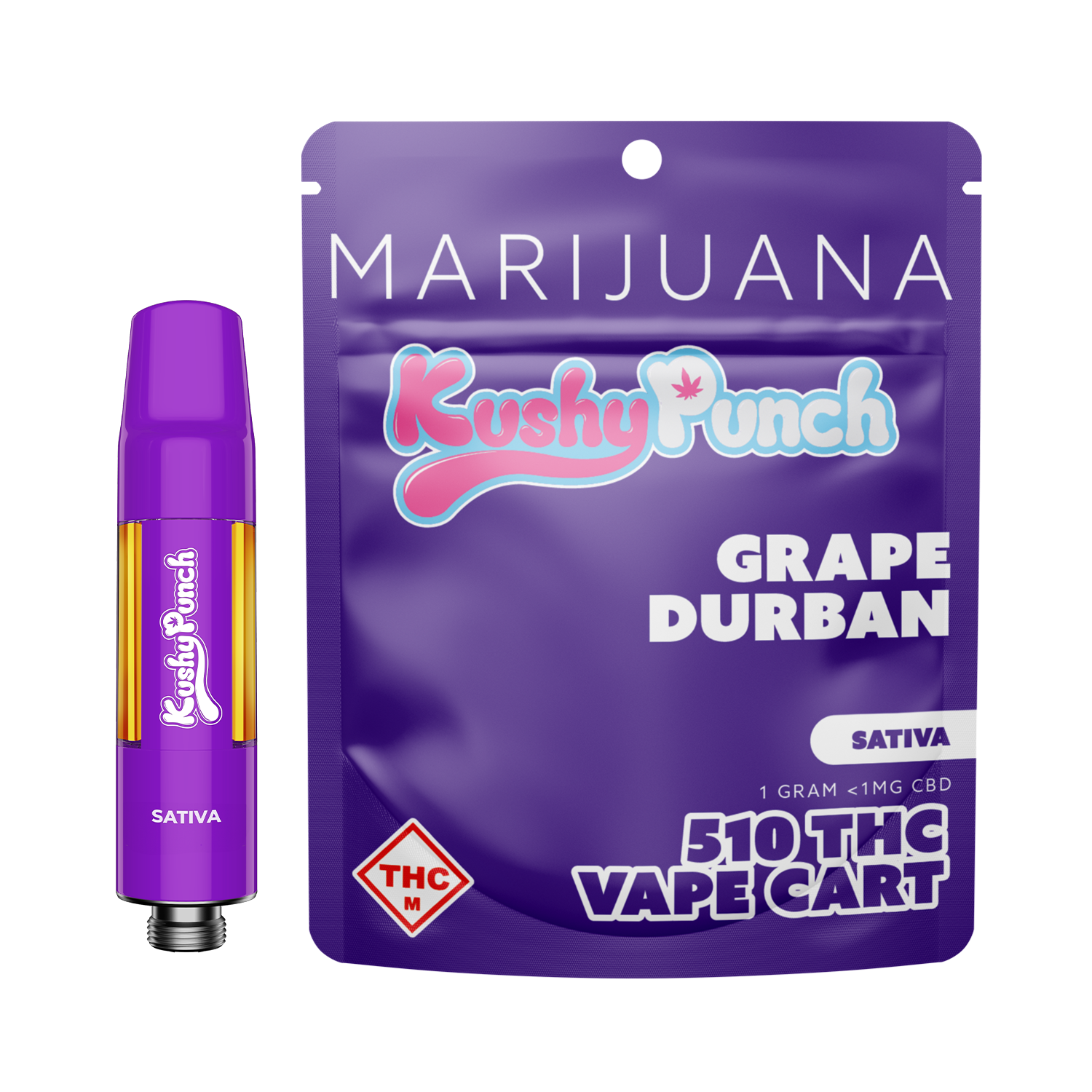 Photograph of product: 1g Vape | Grape Durban (Oui'd)