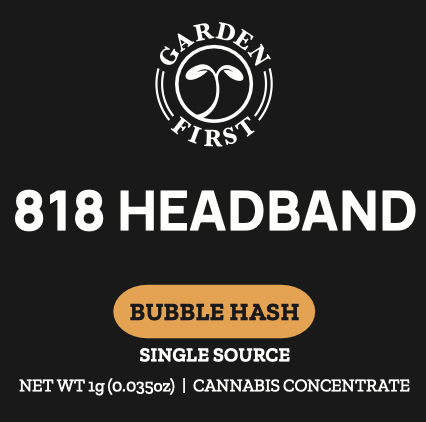 Photograph of product: Garden First Oui'd Bubble au chocolat: 818 Headband