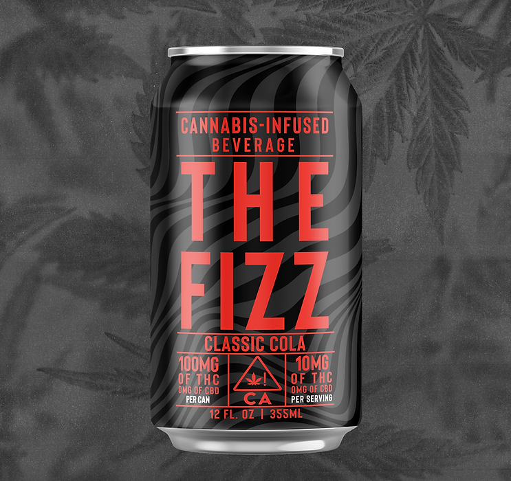 Photograph of product: Classic Cola [H] | 100MG Beverage | The Fizz