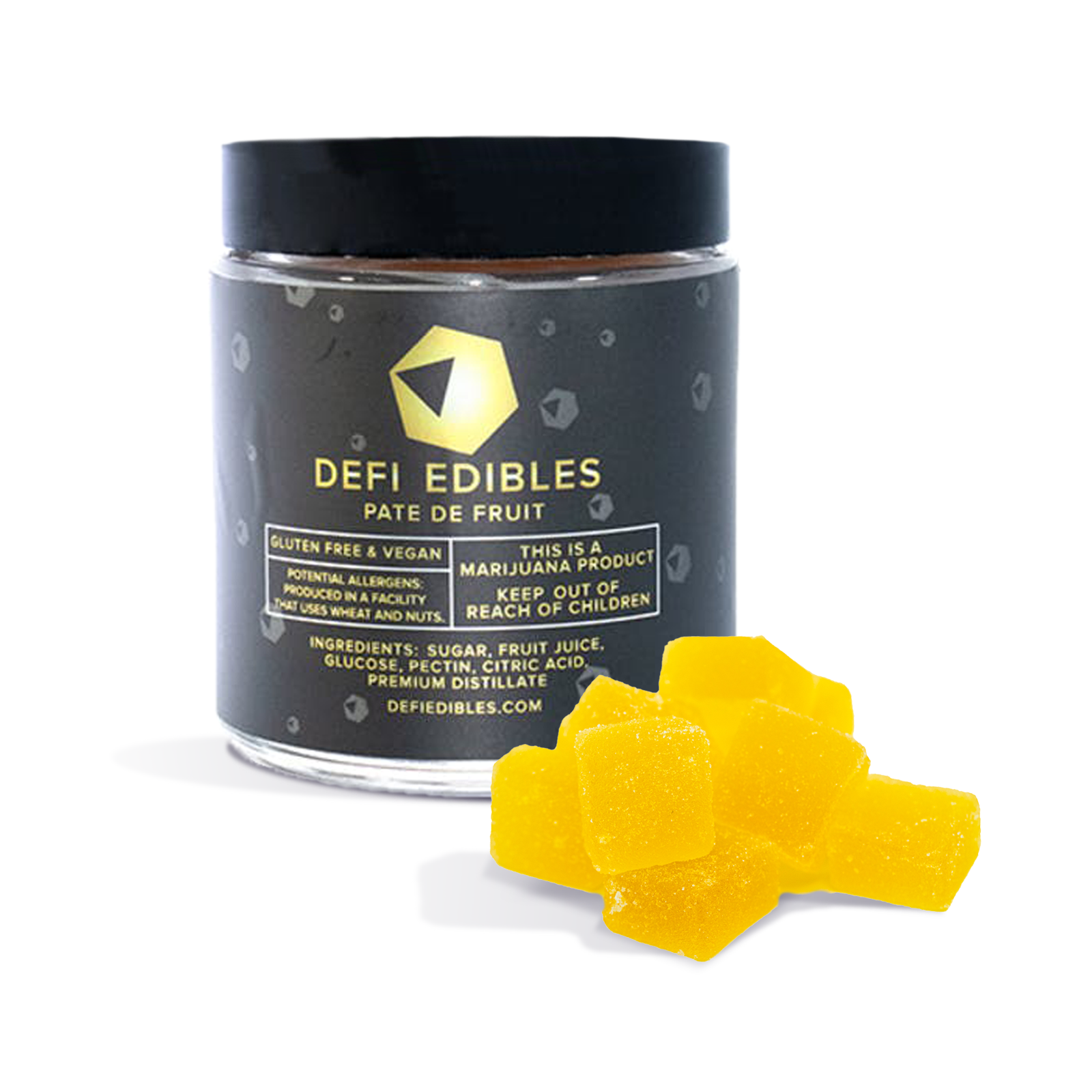 Photograph of product: Defi Pineapple Gummies | 100mg