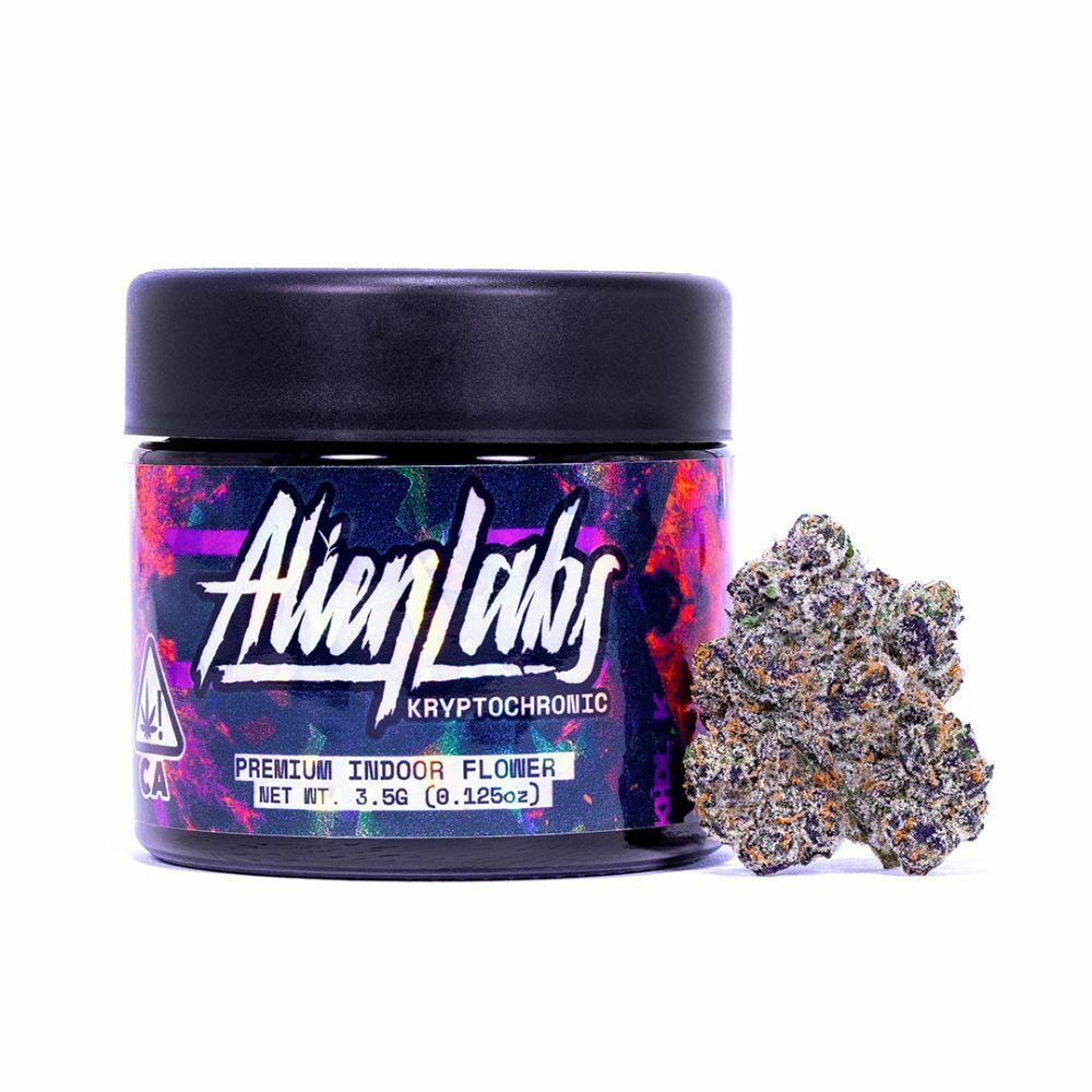 Photograph of product: Alien Labs - 3.5g Indoor Flower - Krypto Chronic