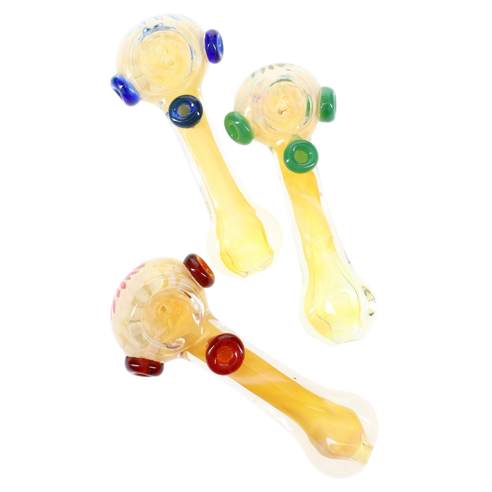 Photograph of product: 5" Floral Fumed Hand Pipe | Glass