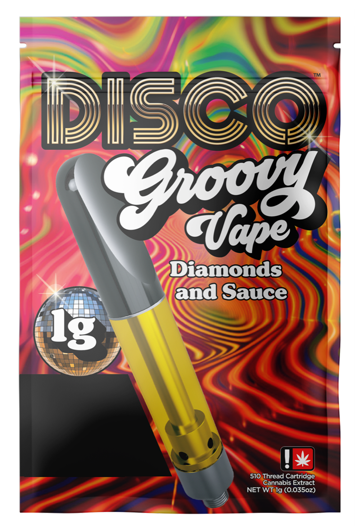 Photograph of product: Mango OG | Diamonds & Sauce Cartridge | 1g