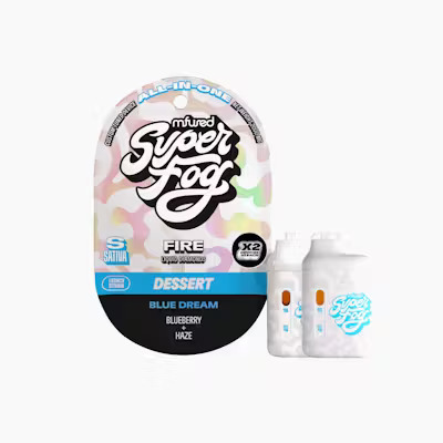 Photograph of product: Super Fog | FIRE | Blue Dream | AIO 2pk (S)