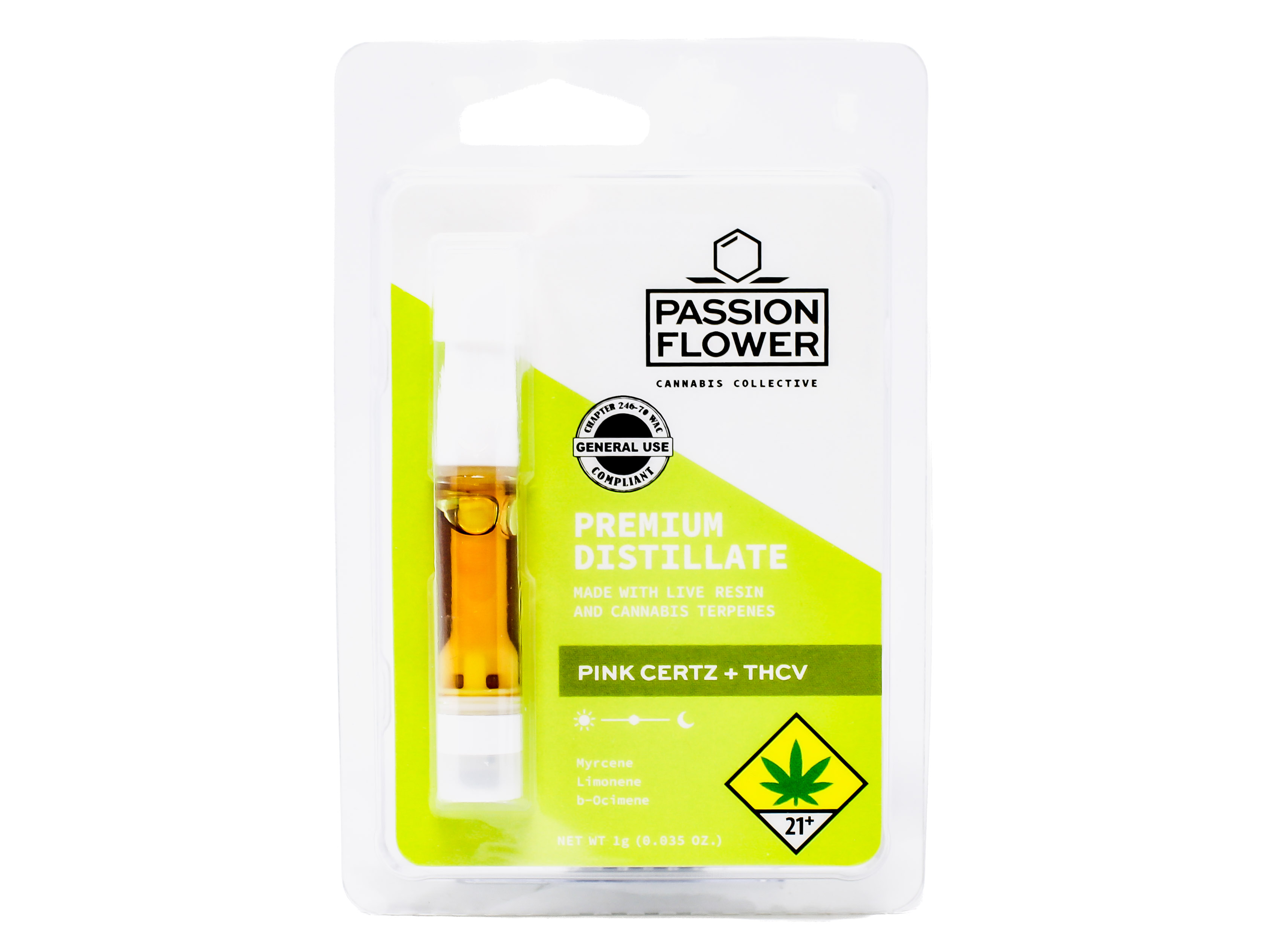 Photograph of Product: FWD Pink Certz THCV Distillate Cart 49870