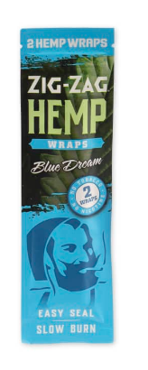 Photograph of product: Zig-Zag Blue Dream Hemp Wrap