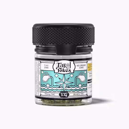 Photograph of product: Tarot Tokes - Ice Cream Cake Flower - 3.5g
