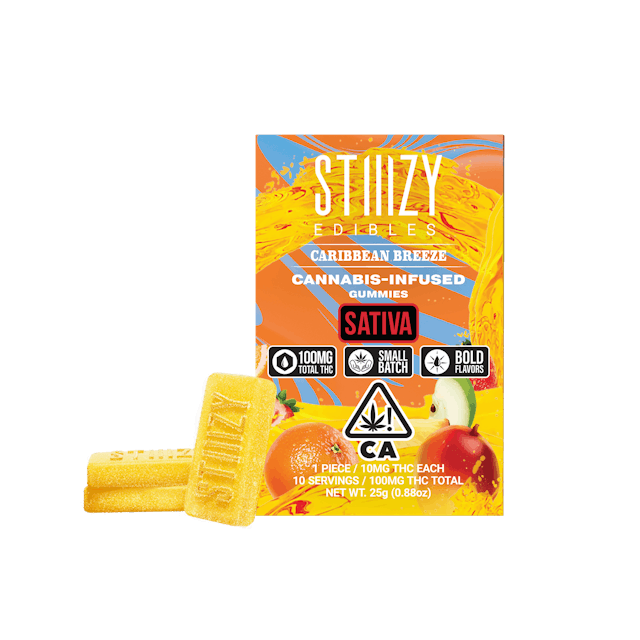 Photograph of product: Caribbean Breeze | 100mg Gummies