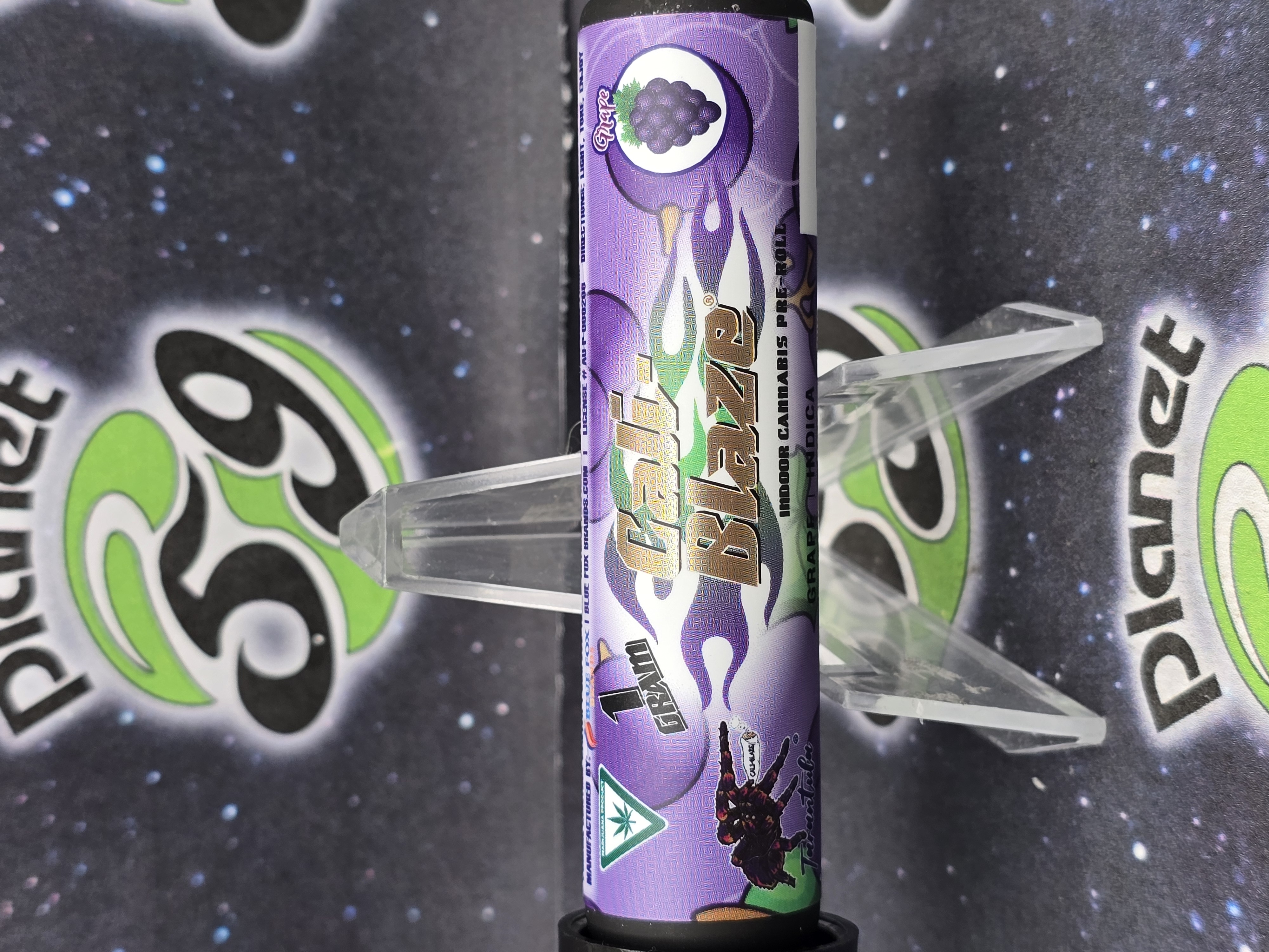 Photograph of product: Cali Blaze | Grape Infused Tarantula