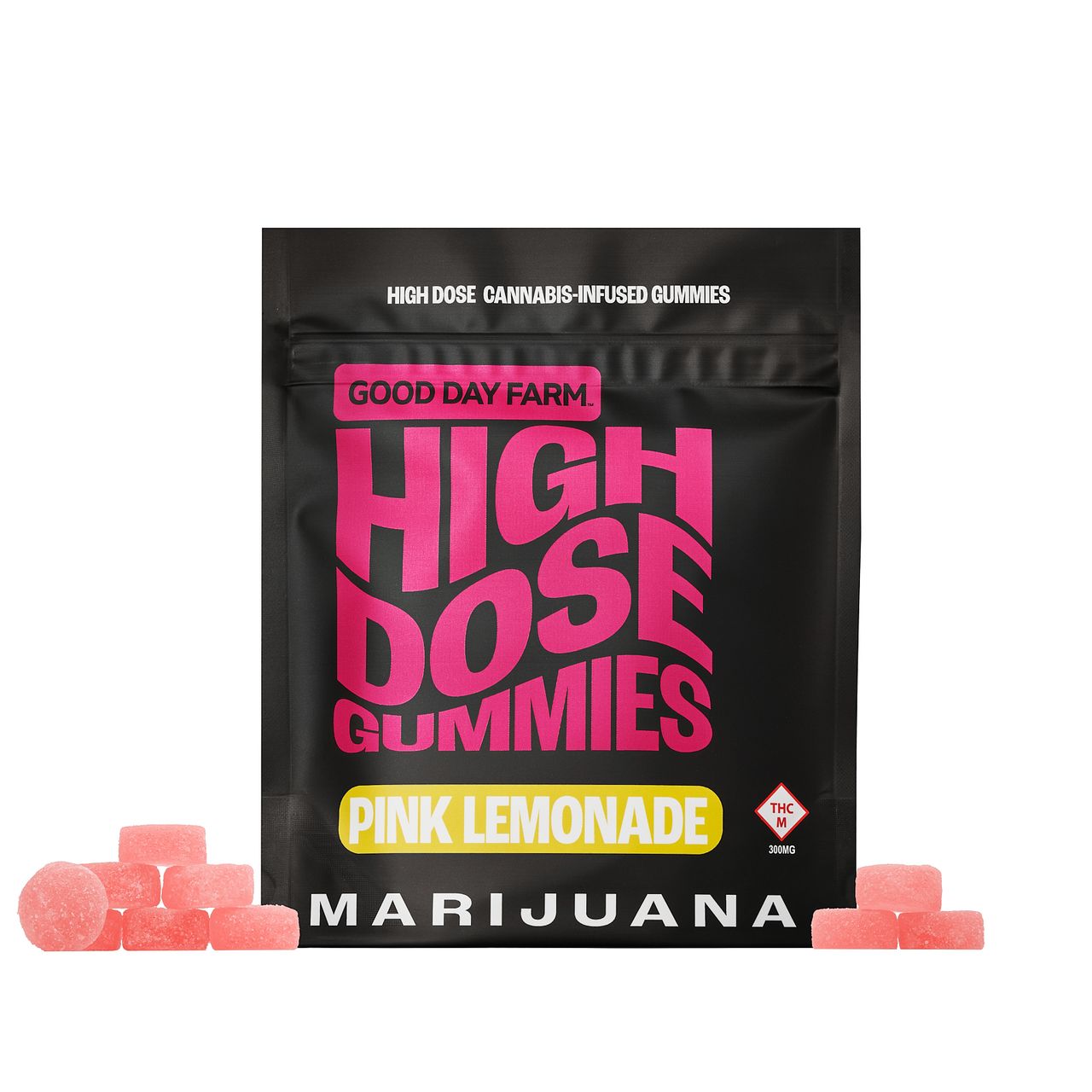 Photograph of Product: Pink Lemonade Gummies (300mg)